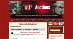 Desktop Screenshot of numberoneauctions.com